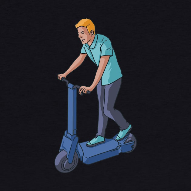 Electric Scooter - Scooter by fromherotozero